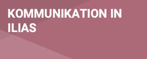 Kommunikation in ILIAS