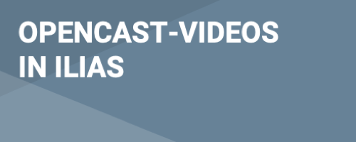 Opencast-Videos in ILIAS